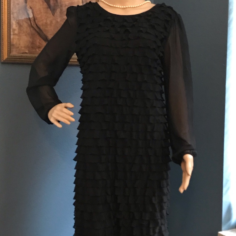 Little black dress.